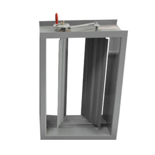 手动对开多叶调节阀1